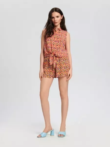 Шорти з візерунком мідний