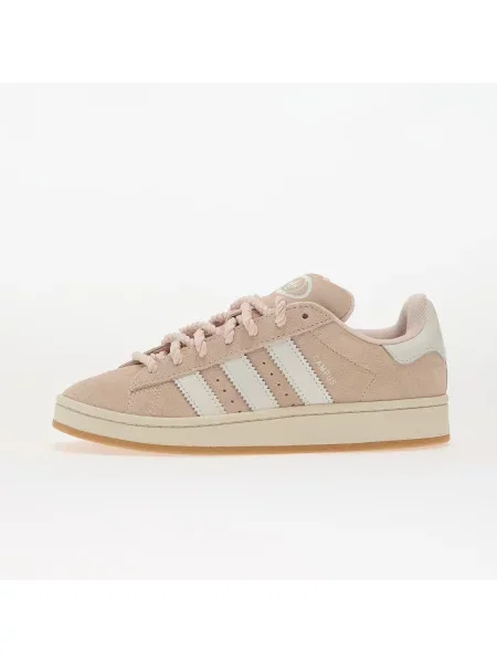 Велурени маратонки adidas Originals Campus W бяло