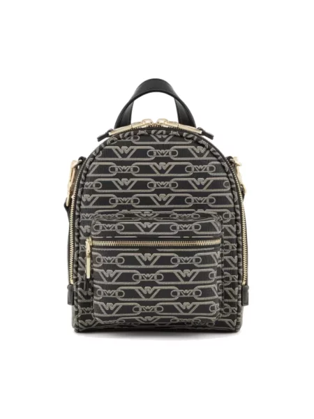 Plecak Emporio Armani skórzany czarny