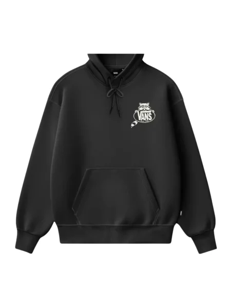 Bluza z kapturem Vans z kapturem czarna
