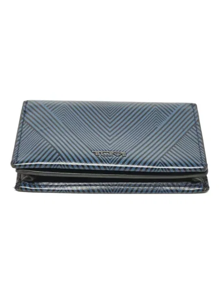 Kožni novčanik Tumi plava