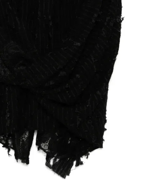 Fustă Yohji Yamamoto cu dungi negru
