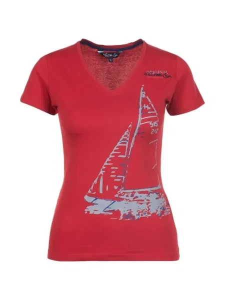 Tricou Vent Du Cap roșu