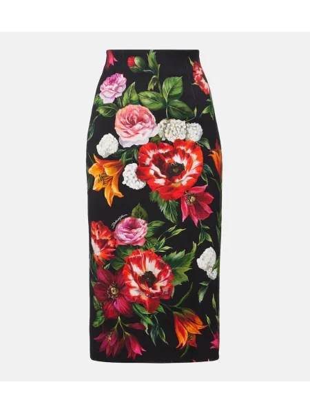 Fustă tip creion Dolce&gabbana cu model floral