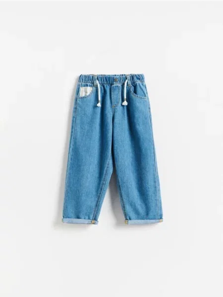 Reserved Джинси relaxed fit синій