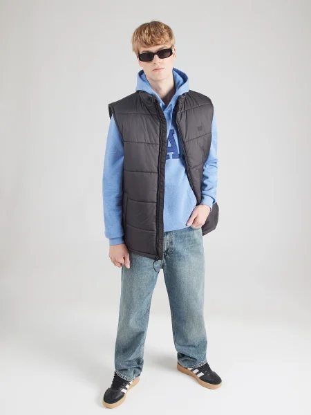GAP Sweater majica HERITAGE / nebesko plava