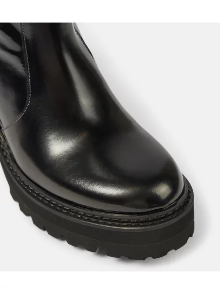 Cizme See By Chloe din piele negru
