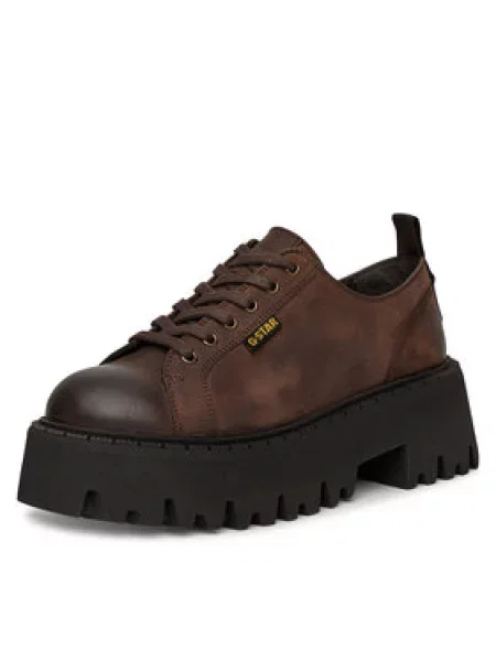 Polobotky G-Star Raw hnědé