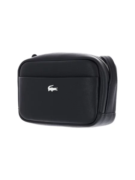 Geanta crossbody Lacoste negru