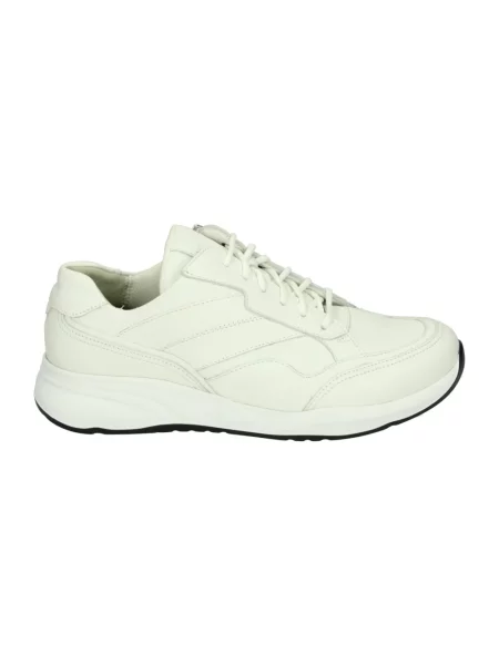 Sneakersy Durea skórzane białe