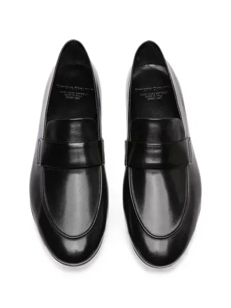 Pantofi loafer Officine Creative din piele negru