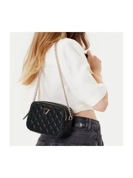 Geantă Guess Giully II negru