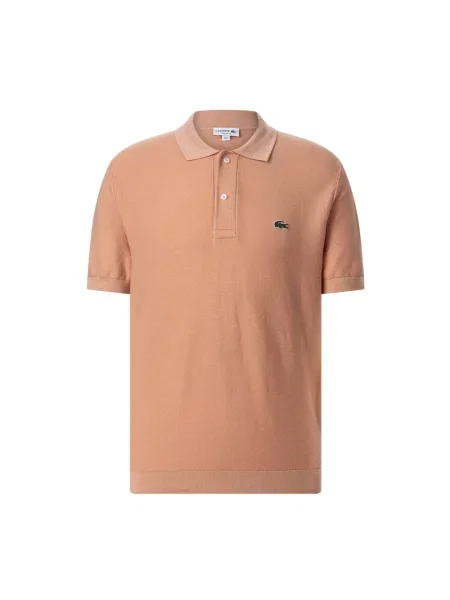 Koszulka polo Lacoste pomarańczowa