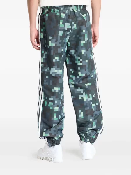 Top sport Adidas cu dungi de catifea cord tenis albastru