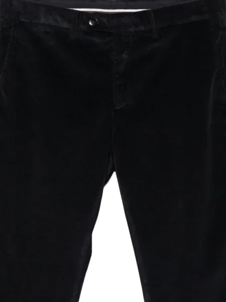 Pantaloni Canali de catifea cord negru