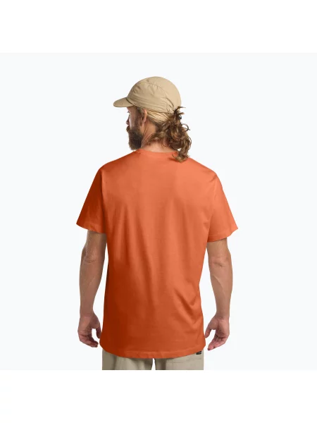 Koszulka męska Jack Wolfskin Essential pomarańczowa