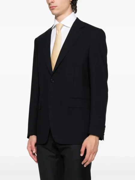 Geacă Canali de lână albastru