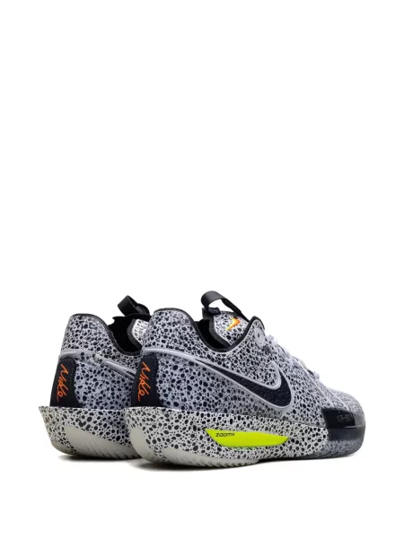 Sneakerși Nike Air Zoom din piele gri