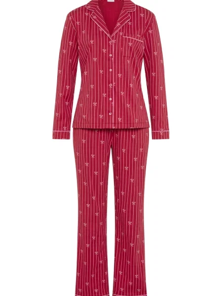 LASCANA Pijama roz deschis / rodie roșu