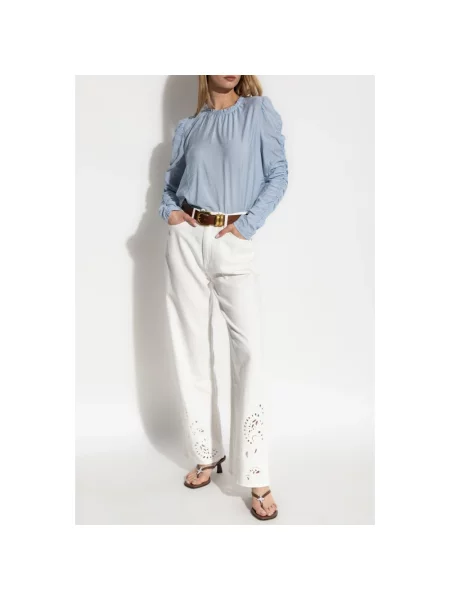 Spodnie Rag & Bone białe