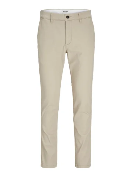 JACK & JONES Chino kalhoty MARCO DAVE světle béžová