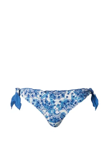 Bikini Twinset cu broderie albastru
