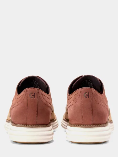 Кожаный оксфорды Cole Haan бежевый