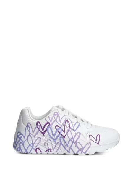 Sneakersy dziecięce Skechers białe