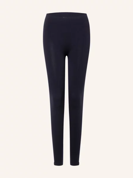 Falke Legginsy Rajstopowe Seamless blau granatowe