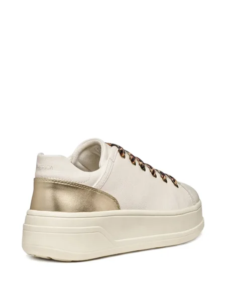 Sneakerși Geox alb