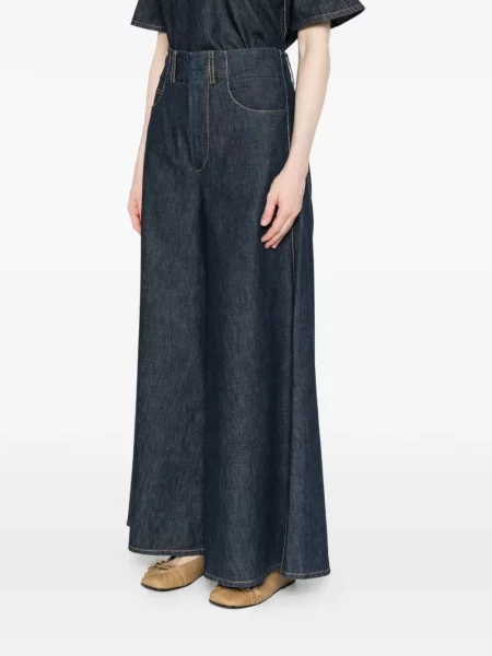 Spodnie palazzo Susanne Bommer niebieski