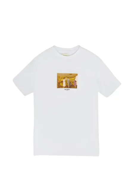 Tricou Aimé Leon Dore cu imagine alb