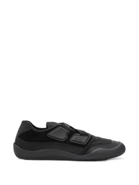 Sneakerși Prada din piele negru
