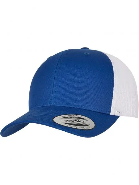 Retro kšiltovka Flexfit modrá