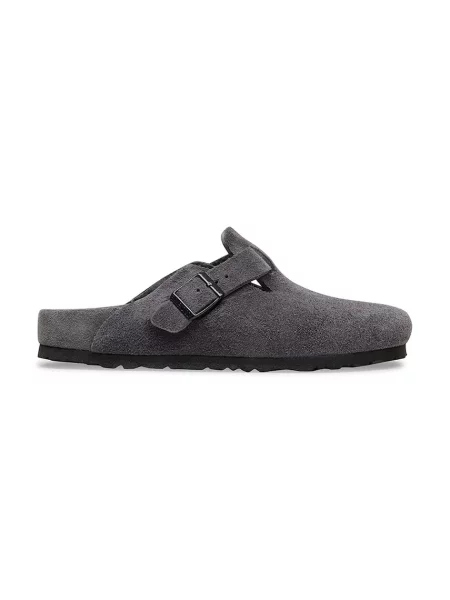 Birkenstock Boston EXQ LEVE papuci mocasini pentru femei din piele întoarsă