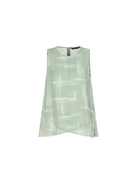 Top Emporio Armani asymetryczny zielony