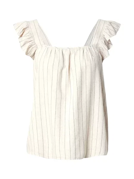 PIECES Bluză PCPIA bej amestecat negru