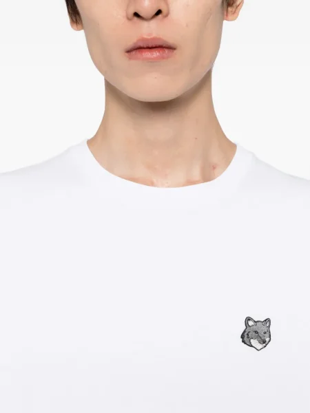 Tricou Maison Kitsune alb