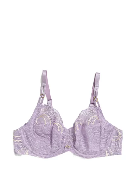 Sutien Chantelle cu broderie din dantelă violet