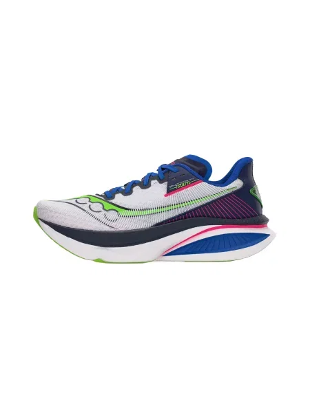 Saucony Tenisice za trčanje ENDORPHIN AZURA mornarsko plava / travnato zelena / roza bijela