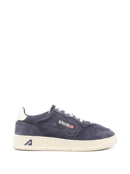 Sneakerși Autry cu șireturi din dantelă albastru
