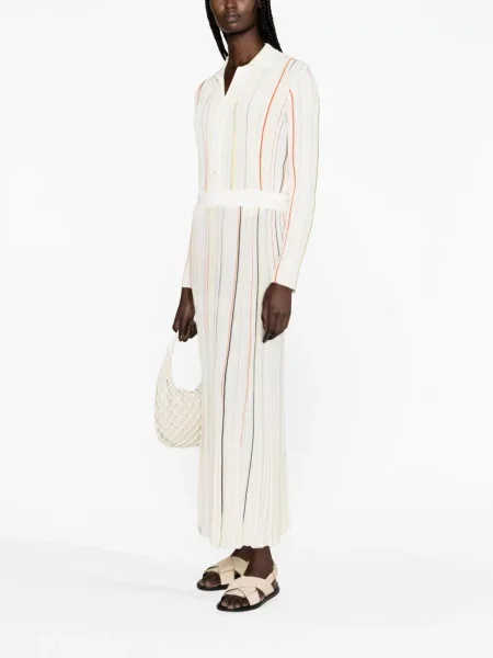 Plisuotas maksi plisuotas sijonas Sonia Rykiel balta