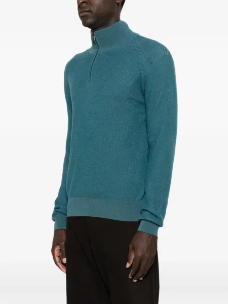 Lung pulover Brioni albastru