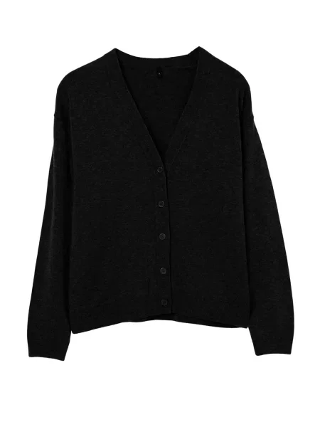Trendyol Geacă tricotată negru