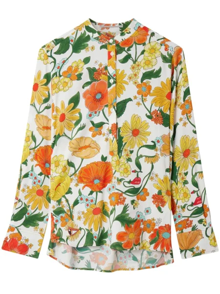 Cămașă Stella Mccartney cu imagine galben