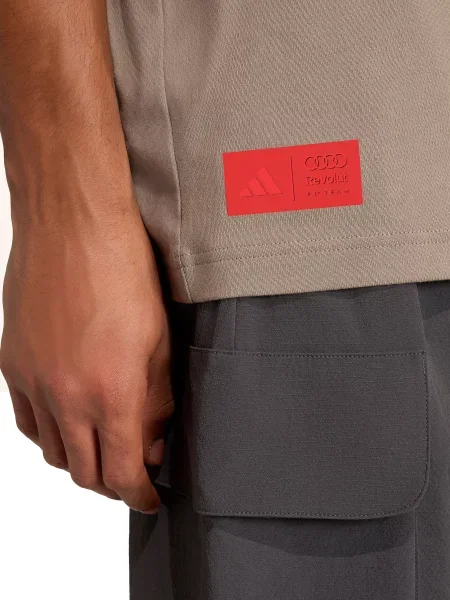 ADIDAS SPORTSWEAR Funkční tričko AU EF GR II brokátová / černá khaki