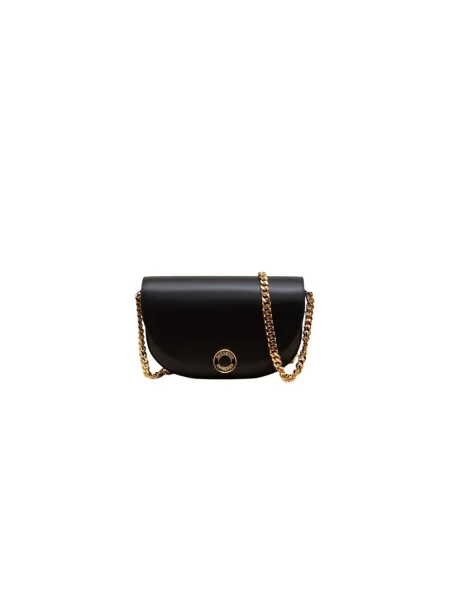 Torebka crossbody Burberry skórzana czarna