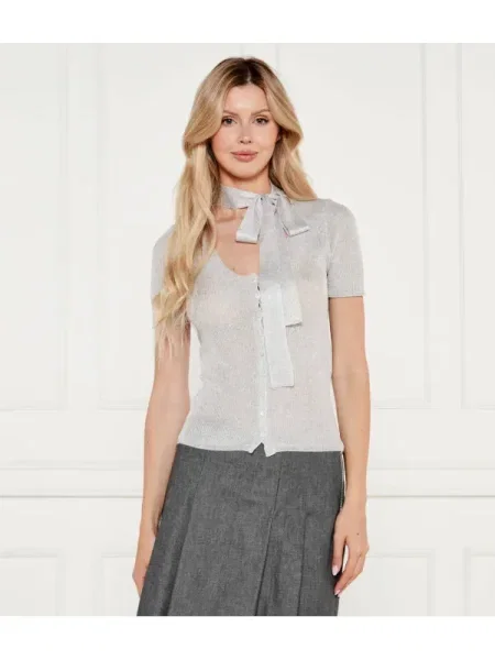 MAX&Co. Cardigan MAMAN argintiu