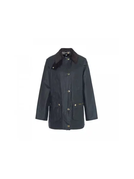 Woskowana parka Barbour zielona