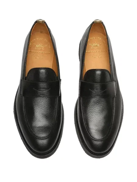 Pantofi loafer Officine Creative din piele negru